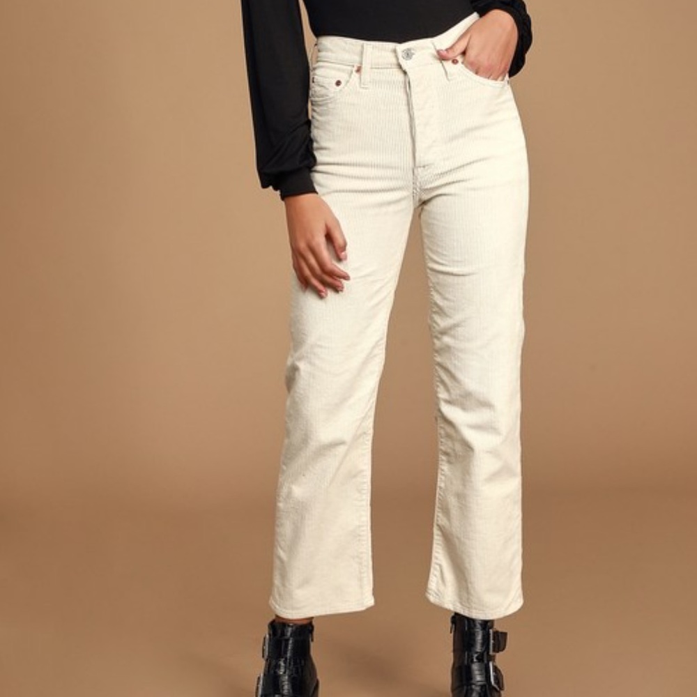 corduroy cream levis